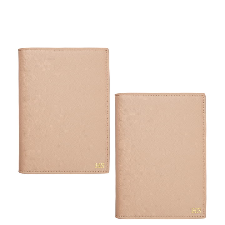 [Couple Bundle] - 2 Saffiano Passport Cover