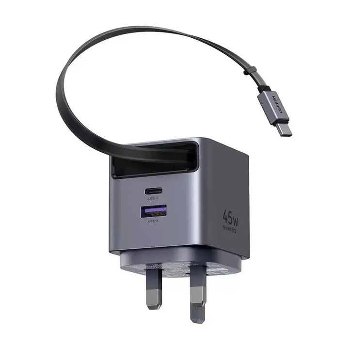 UGREEN Nexode Pro 45W Charger with Retractable USB-C Cable