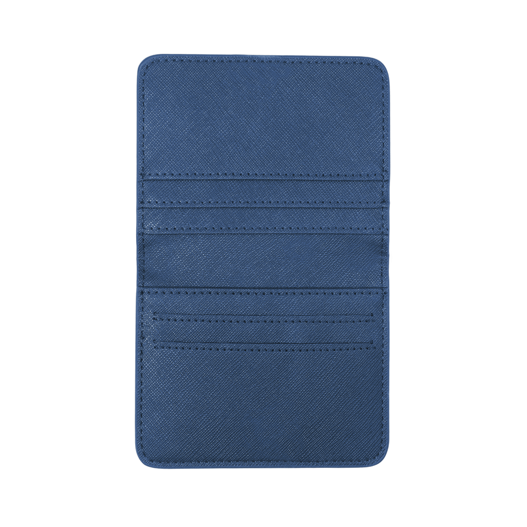 Navy - Saffiano Bifold Cardholder