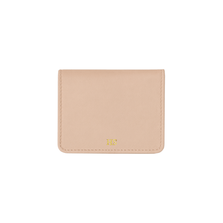 Nude - Saffiano Bifold Cardholder