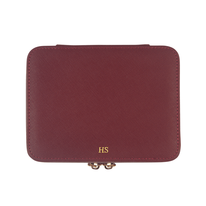 Burgundy - Jewellery Case