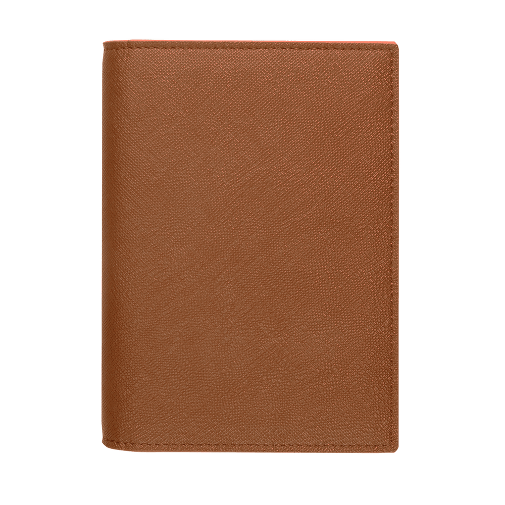 Caramel - Saffiano Passport Cover