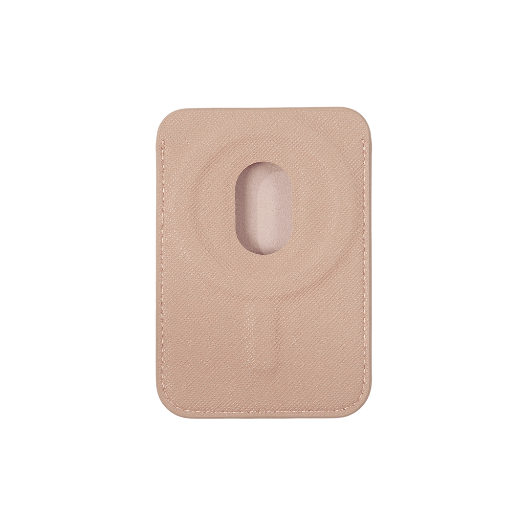 Nude - Saffiano MagSafe Cardholder Wallet