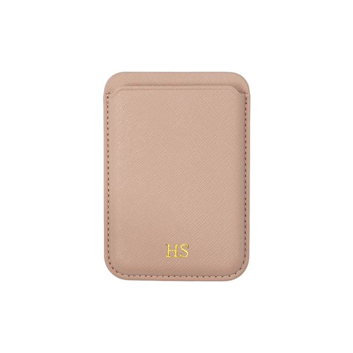 Nude - Saffiano MagSafe Cardholder Wallet