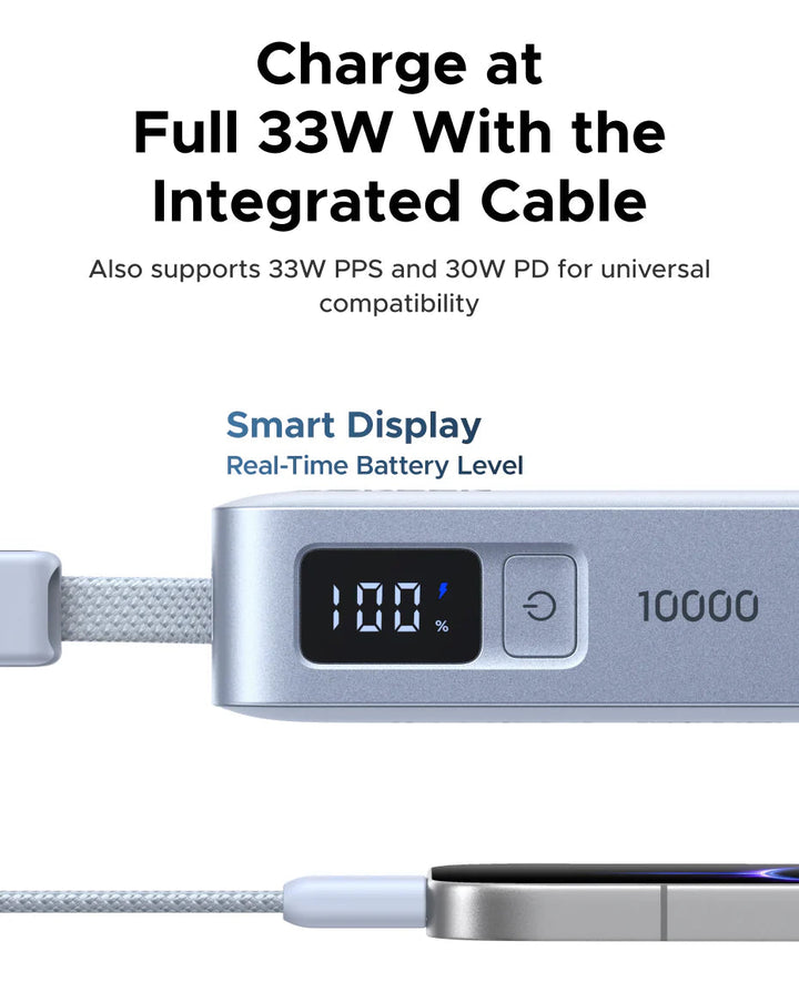 [3C Certified] UGREEN 33W 10000mAh Power Bank