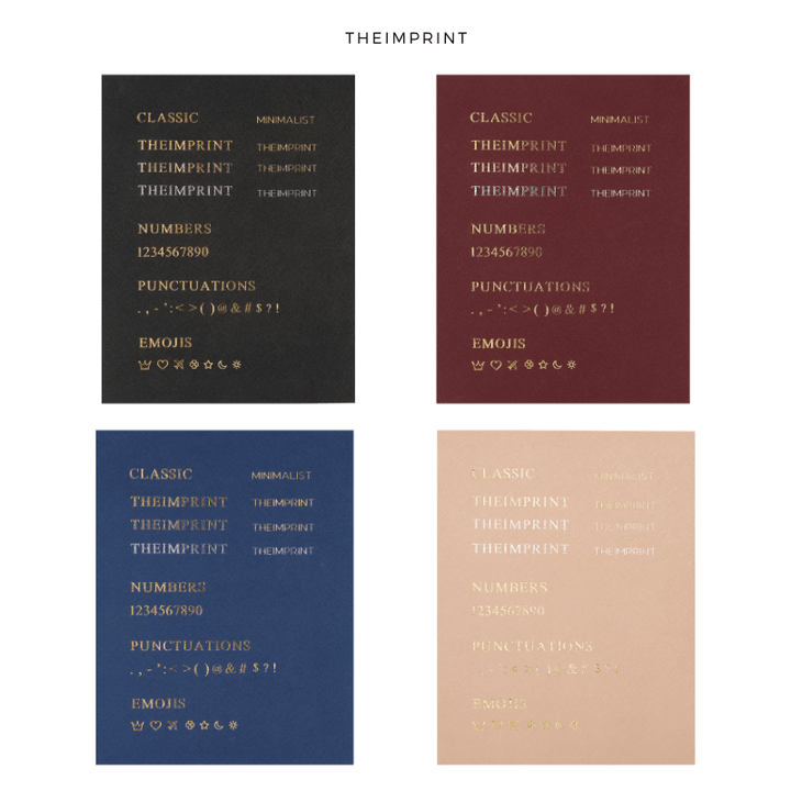 Personal Bundle Set - Laptop Sleeve & A5 Notebook - THEIMPRINT