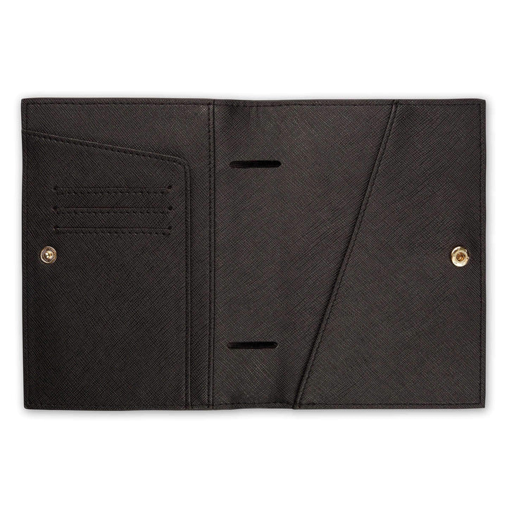 Black - Saffiano Passport Cover - THEIMPRINT