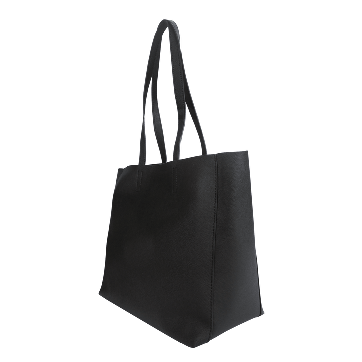 Black - Saffiano Tote Bag - THEIMPRINT