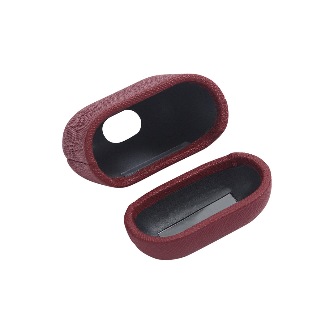 Burgundy - Saffiano AirPods Case Cover [3rd Generation] - THEIMPRINT