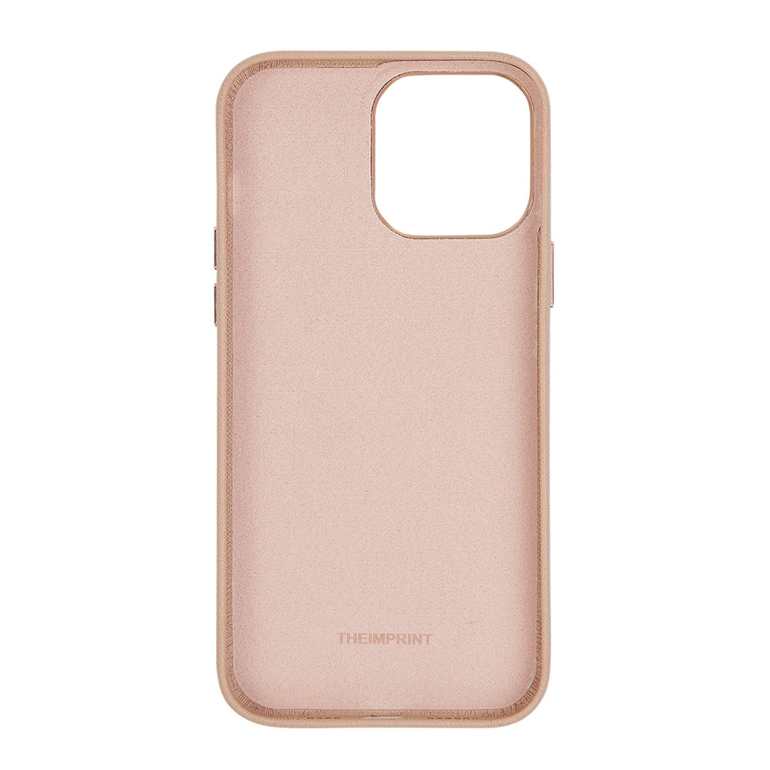 Nude - iPhone 13 Series Full Wrap Saffiano Phone Case - THEIMPRINT