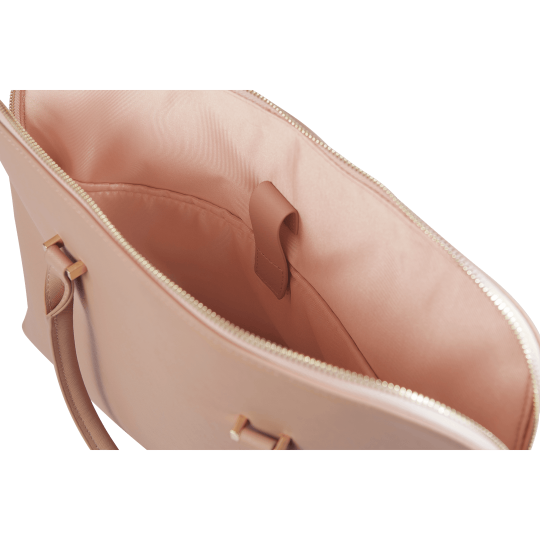 Nude - Saffiano Laptop Bag - THEIMPRINT