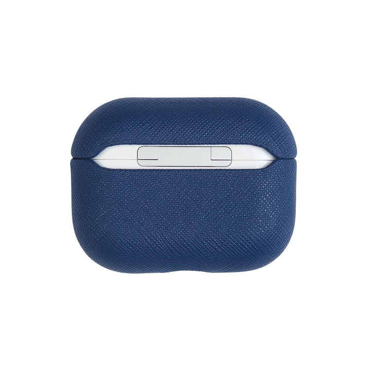 Navy - Saffiano AirPods PRO Case Cover [1st Generation] - THEIMPRINT