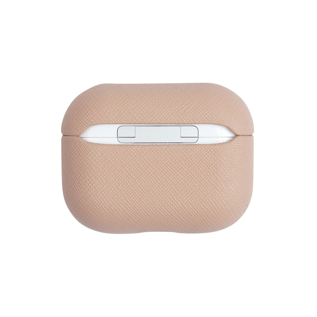 Nude - Saffiano AirPods PRO Case Cover [1st Generation] - THEIMPRINT