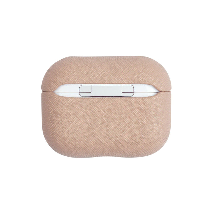 Nude - Saffiano AirPods PRO Case Cover [1st Generation] - THEIMPRINT