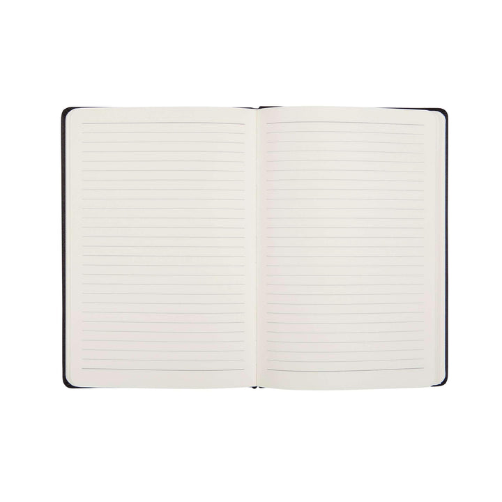 Navy - A5 Saffiano Notebook - THEIMPRINT