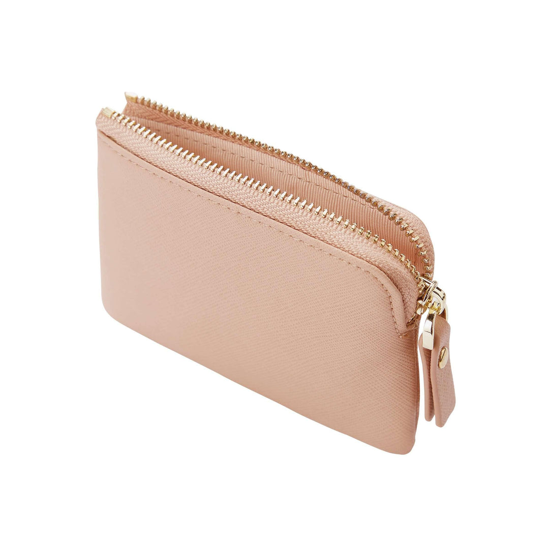 Nude - Saffiano Coin Pouch - THEIMPRINT